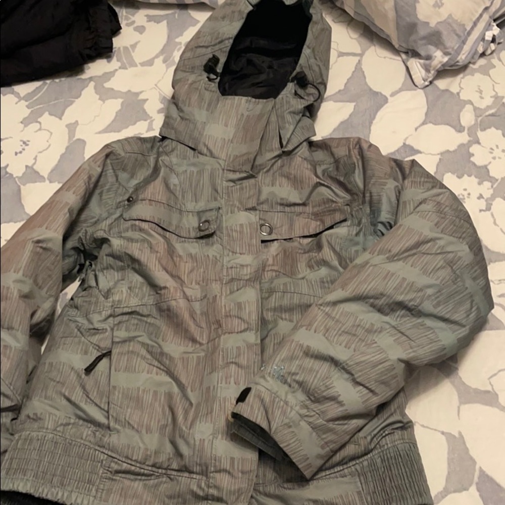 Pulse Jacket green and black size small